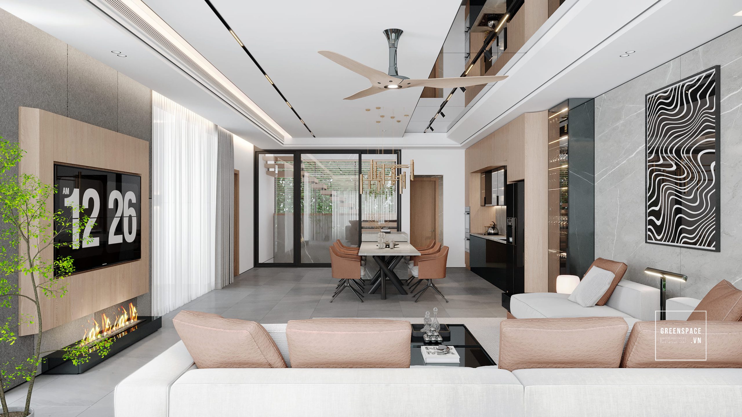 thiết kế nội thất cao cấp 1