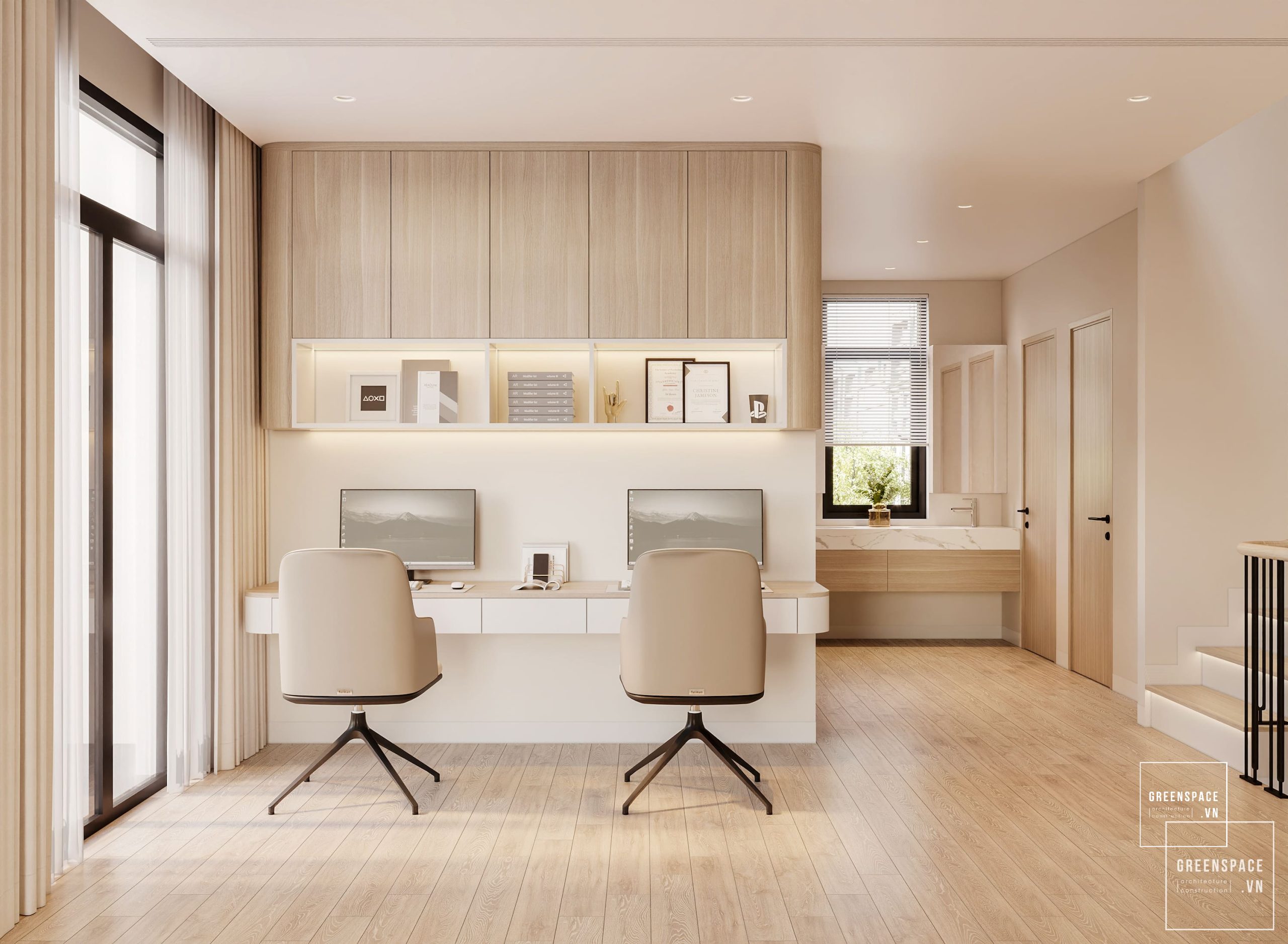 thiết kế nội thất biệt thự song lập LAVIDA Residences TP. Hồ Chí Minh 28