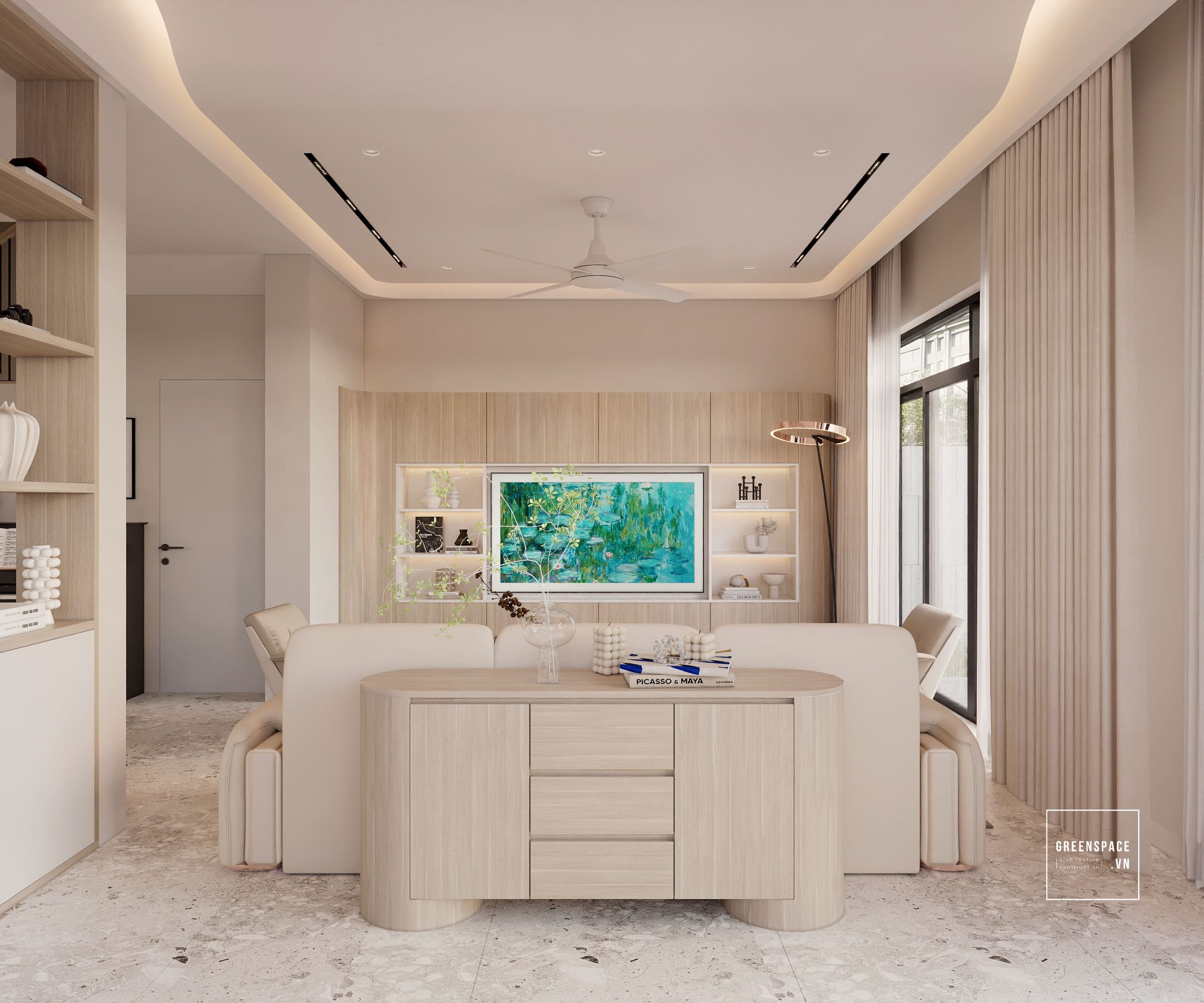 thiết kế nội thất biệt thự song lập LAVIDA Residences TP. Hồ Chí Minh 4