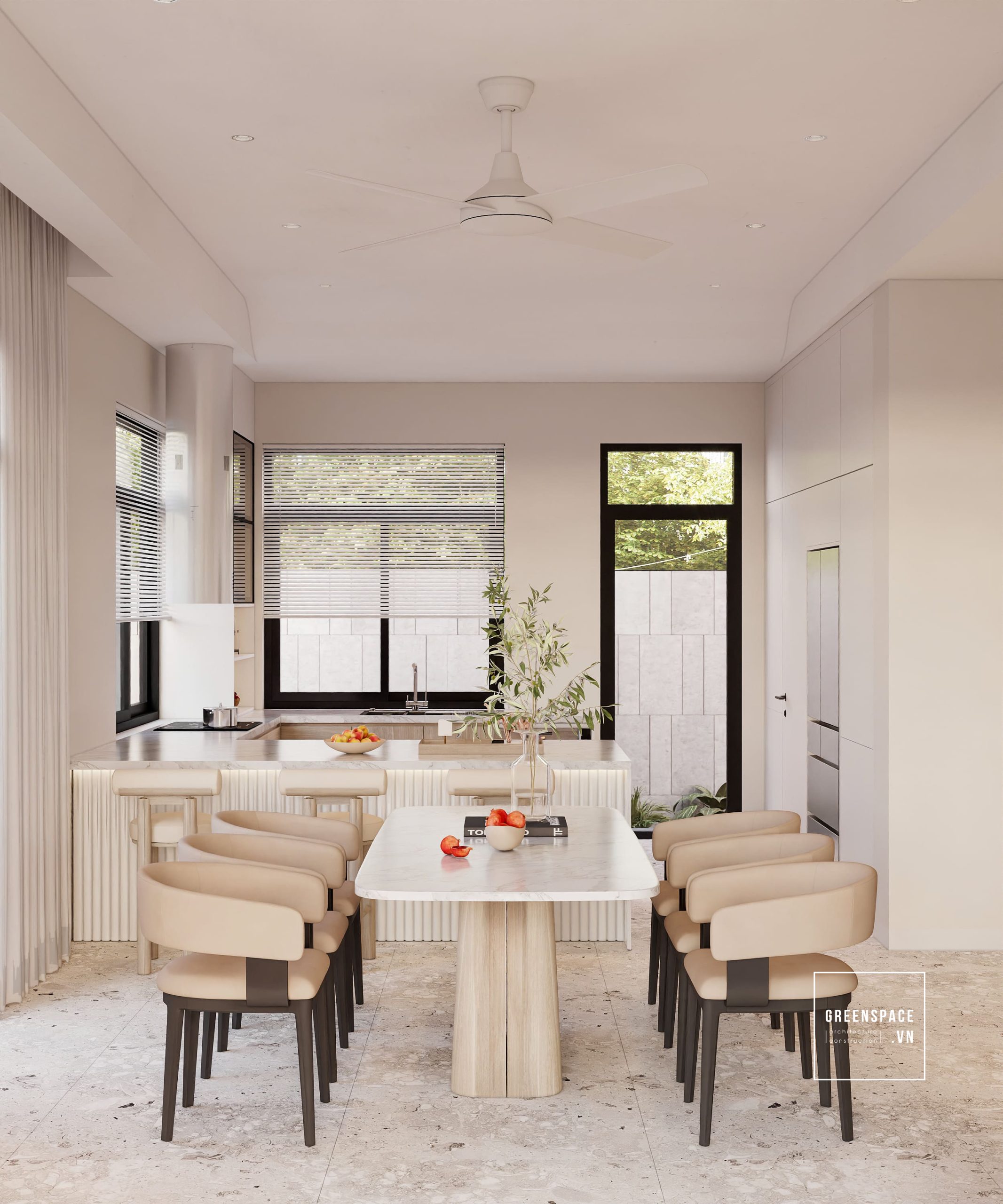 thiết kế nội thất biệt thự song lập LAVIDA Residences TP. Hồ Chí Minh 7