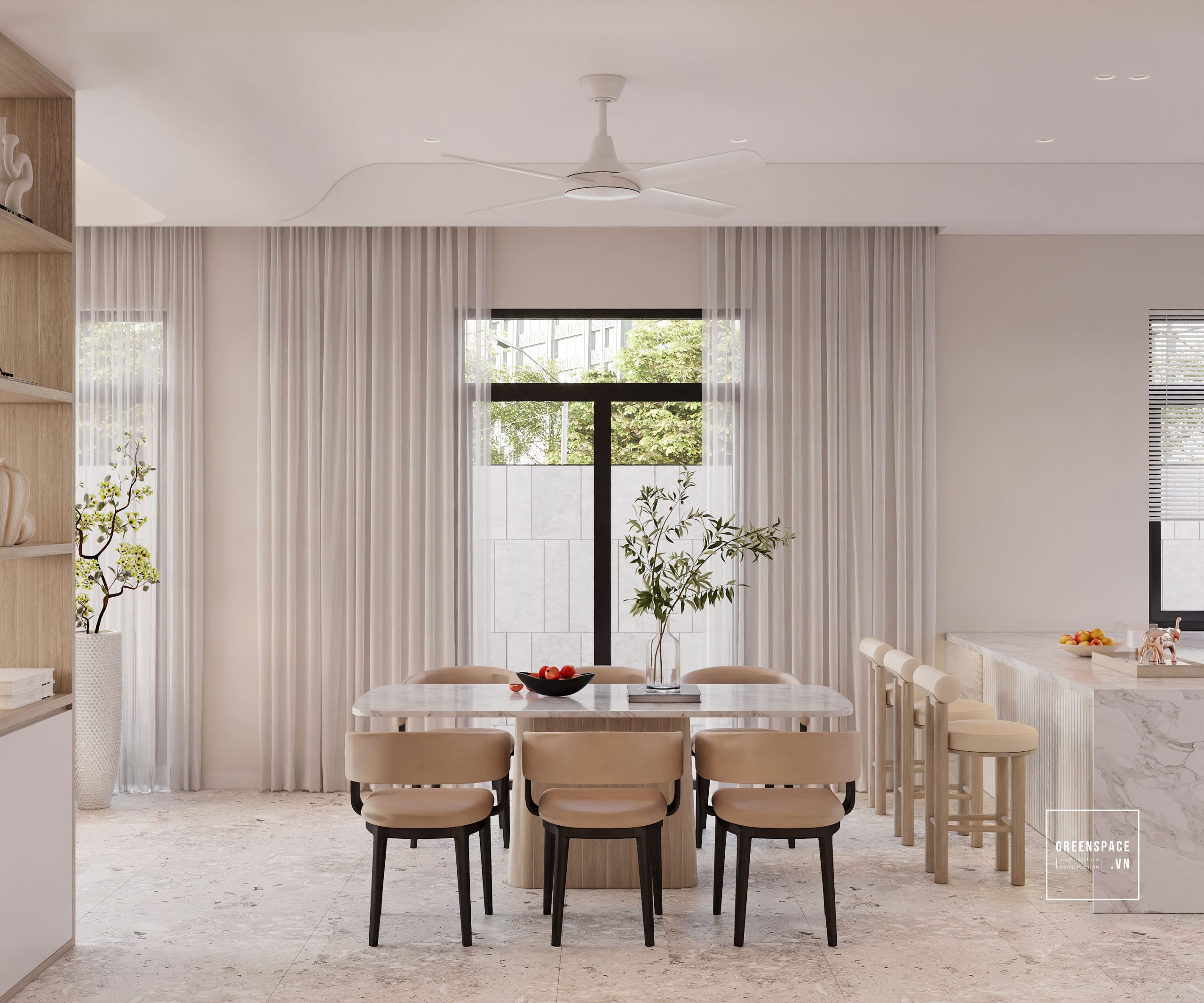 thiết kế nội thất biệt thự song lập LAVIDA Residences TP. Hồ Chí Minh 8