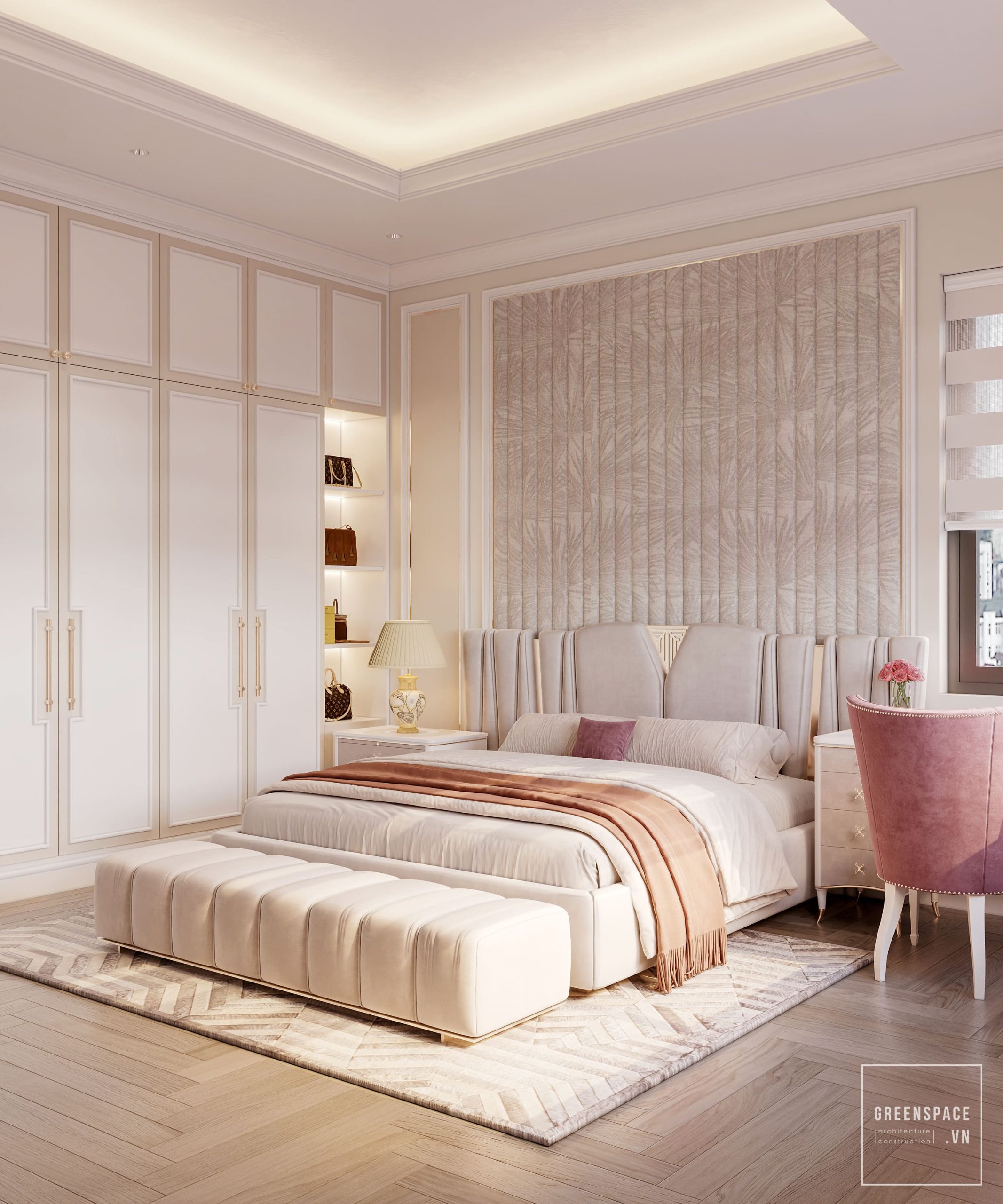 Thiết kế nội thất biệt thự Tân Cổ Điển tại Bà Rịa Vũng Tàu 17