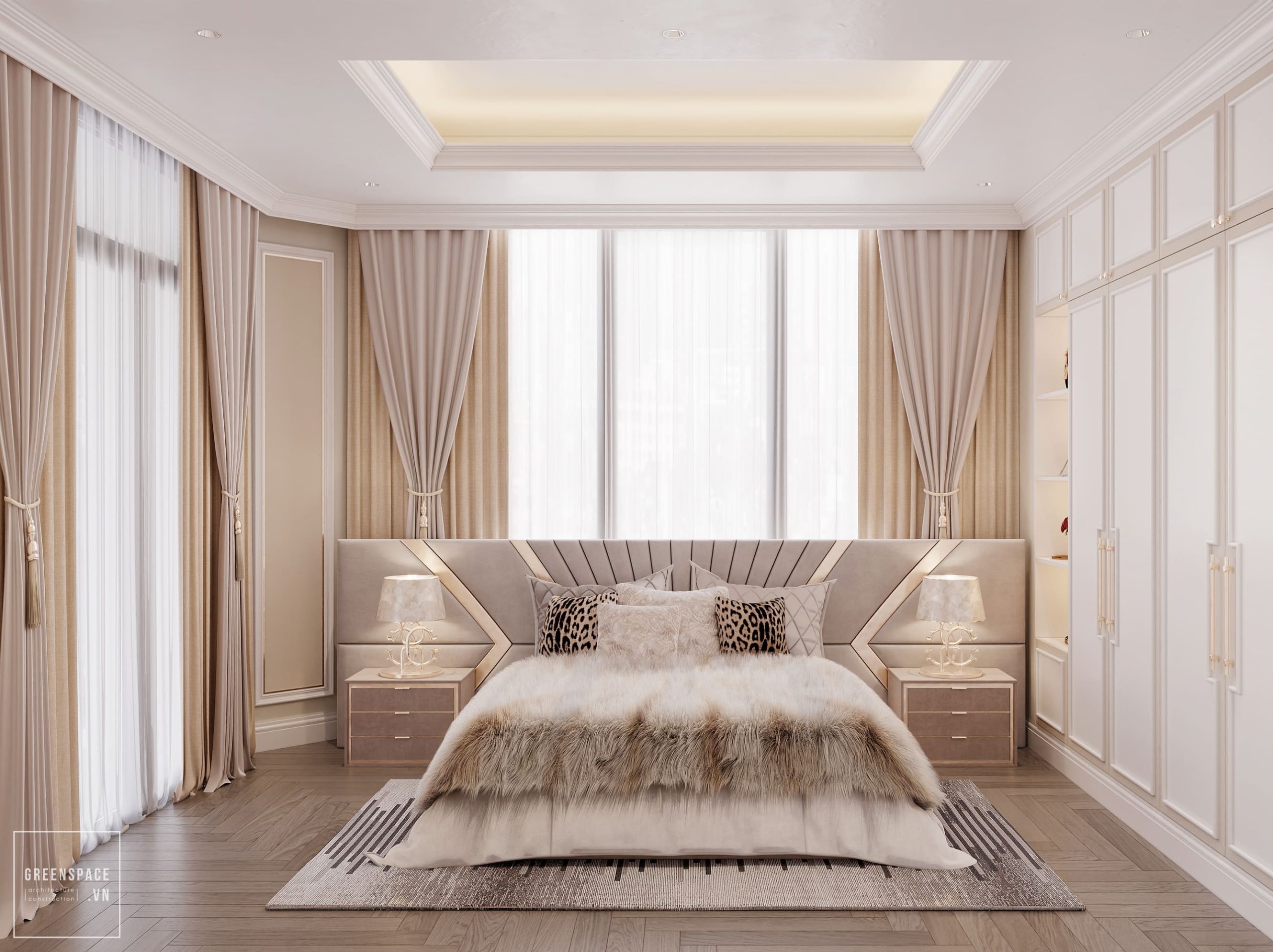 Thiết kế nội thất biệt thự Tân Cổ Điển tại Bà Rịa Vũng Tàu 22