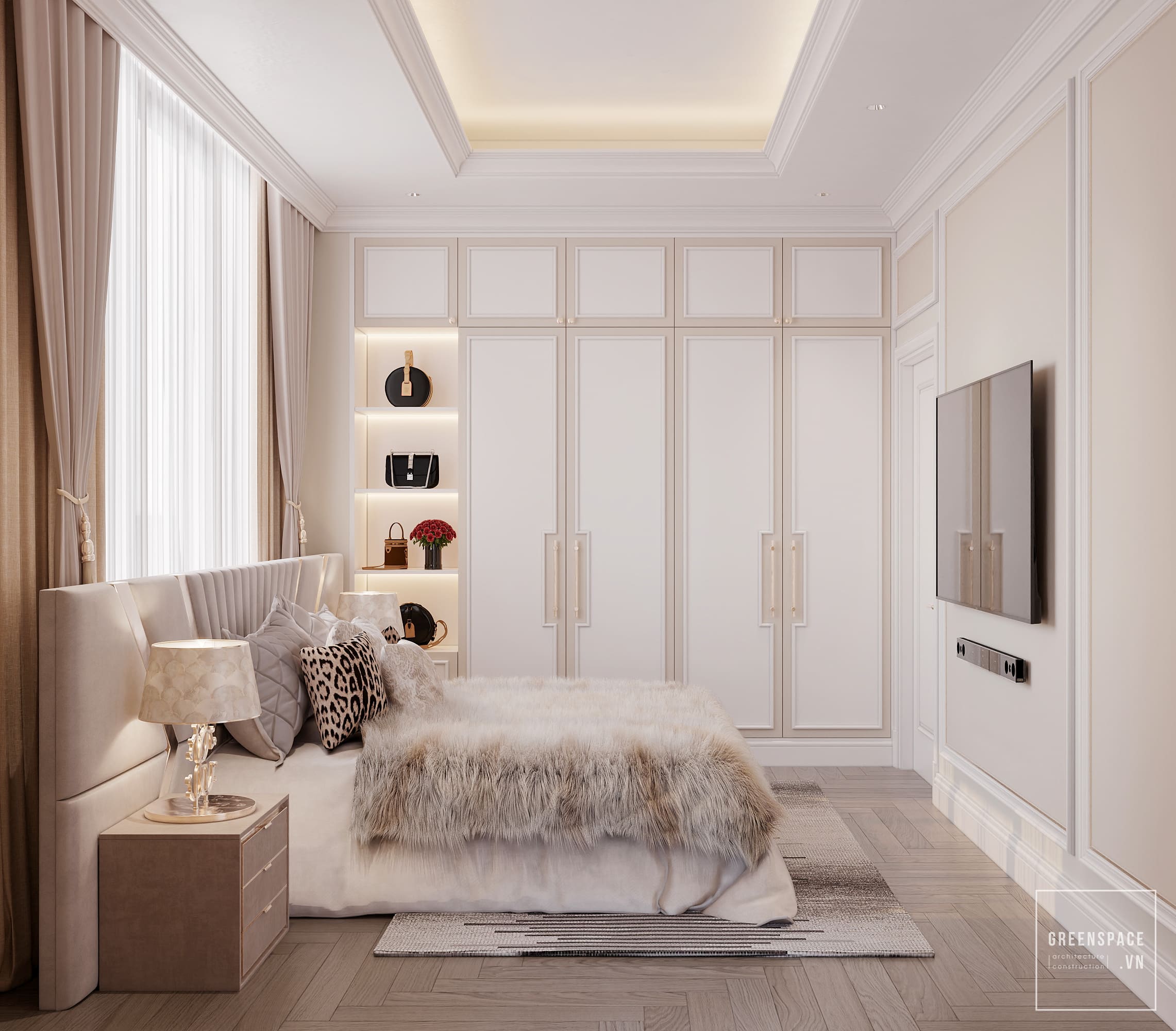 Thiết kế nội thất biệt thự Tân Cổ Điển tại Bà Rịa Vũng Tàu 23