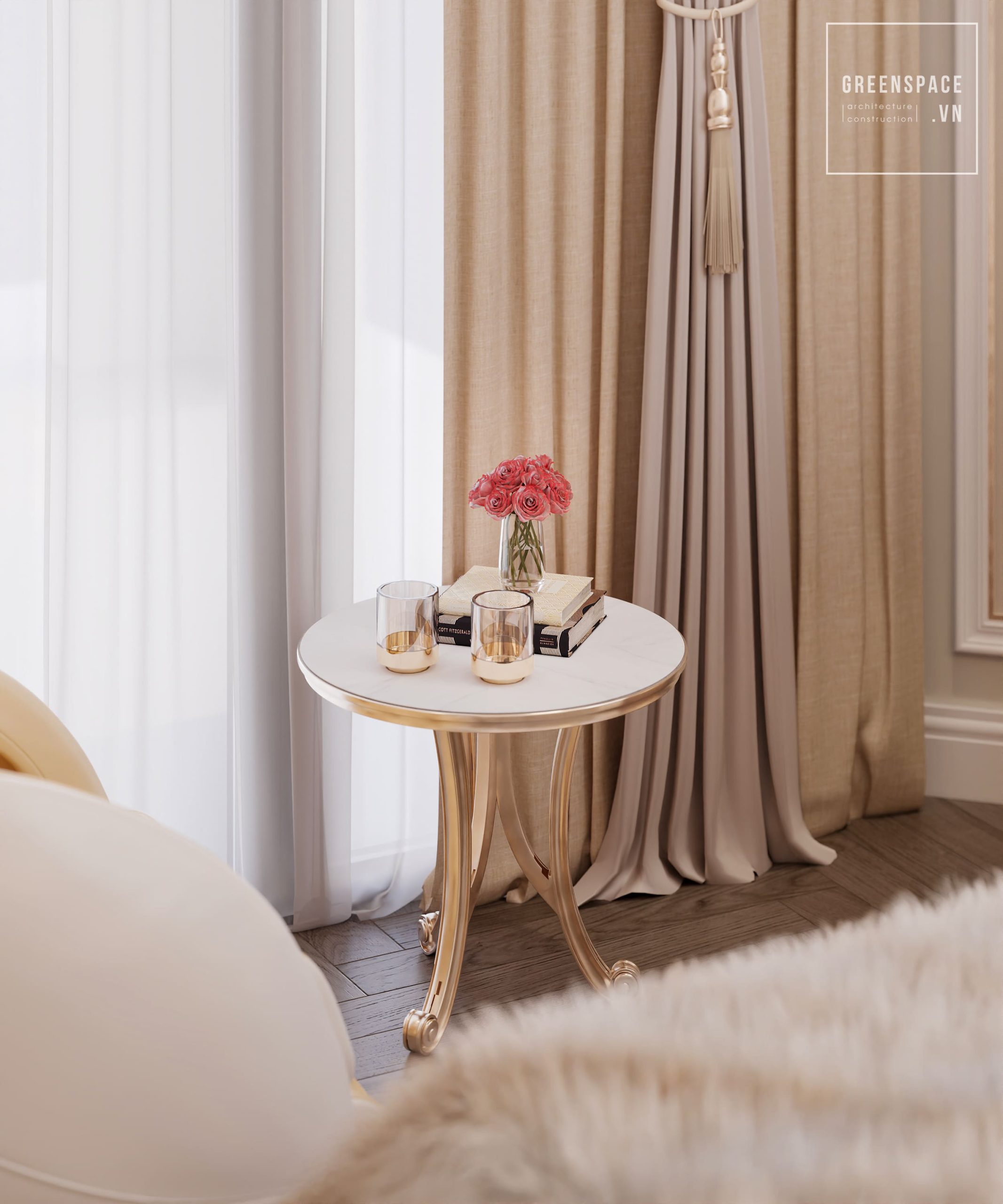 Thiết kế nội thất biệt thự Tân Cổ Điển tại Bà Rịa Vũng Tàu 27
