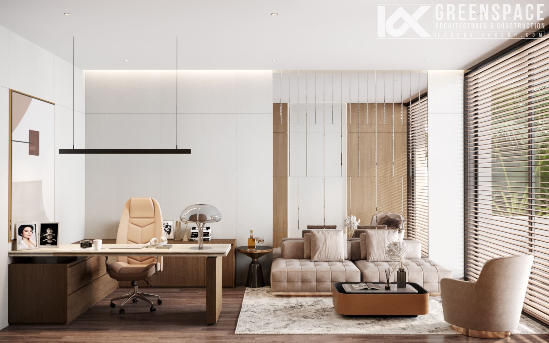 thiết kế thi công nội thất biệt thự 22