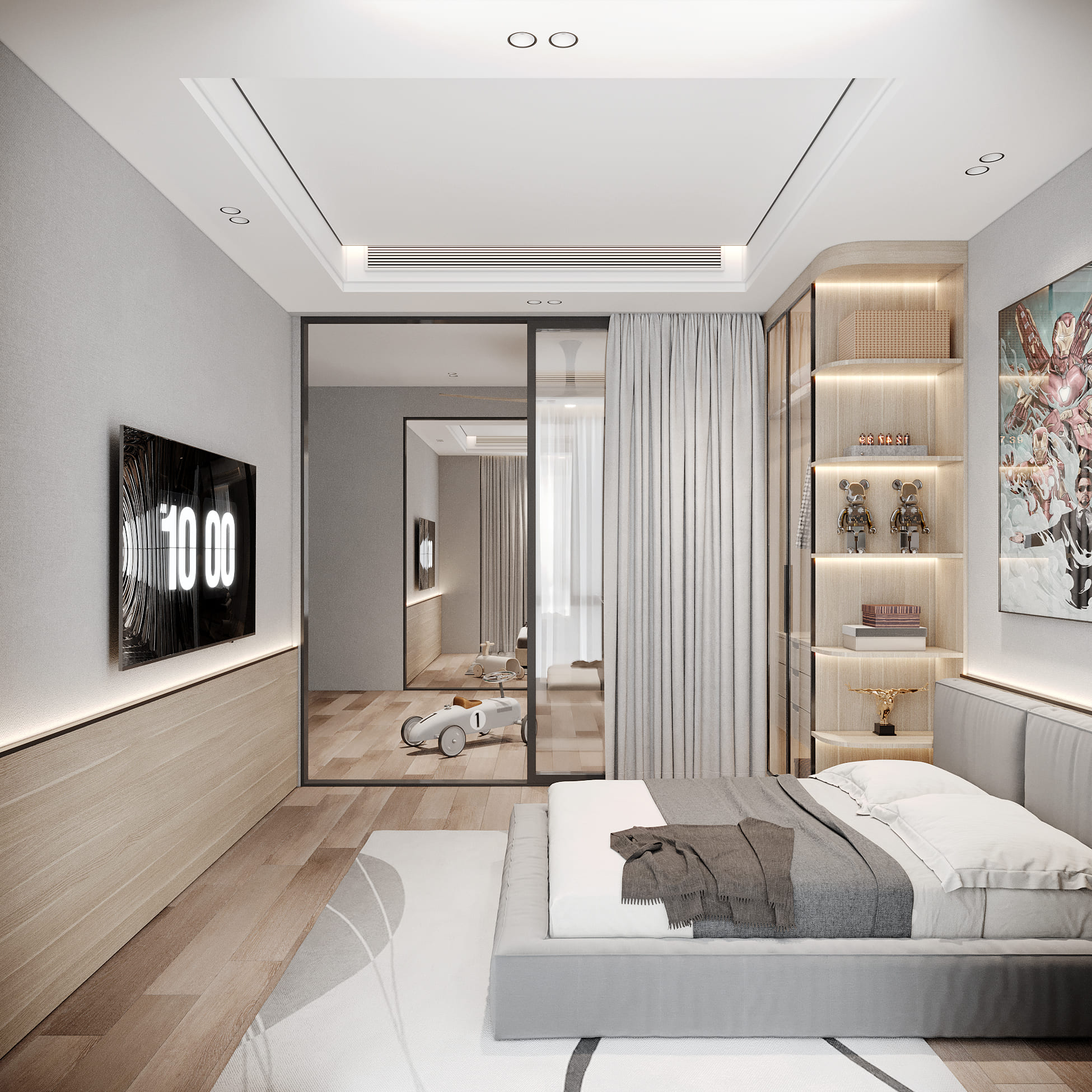thiết kế thi công nội thất biệt thự 4