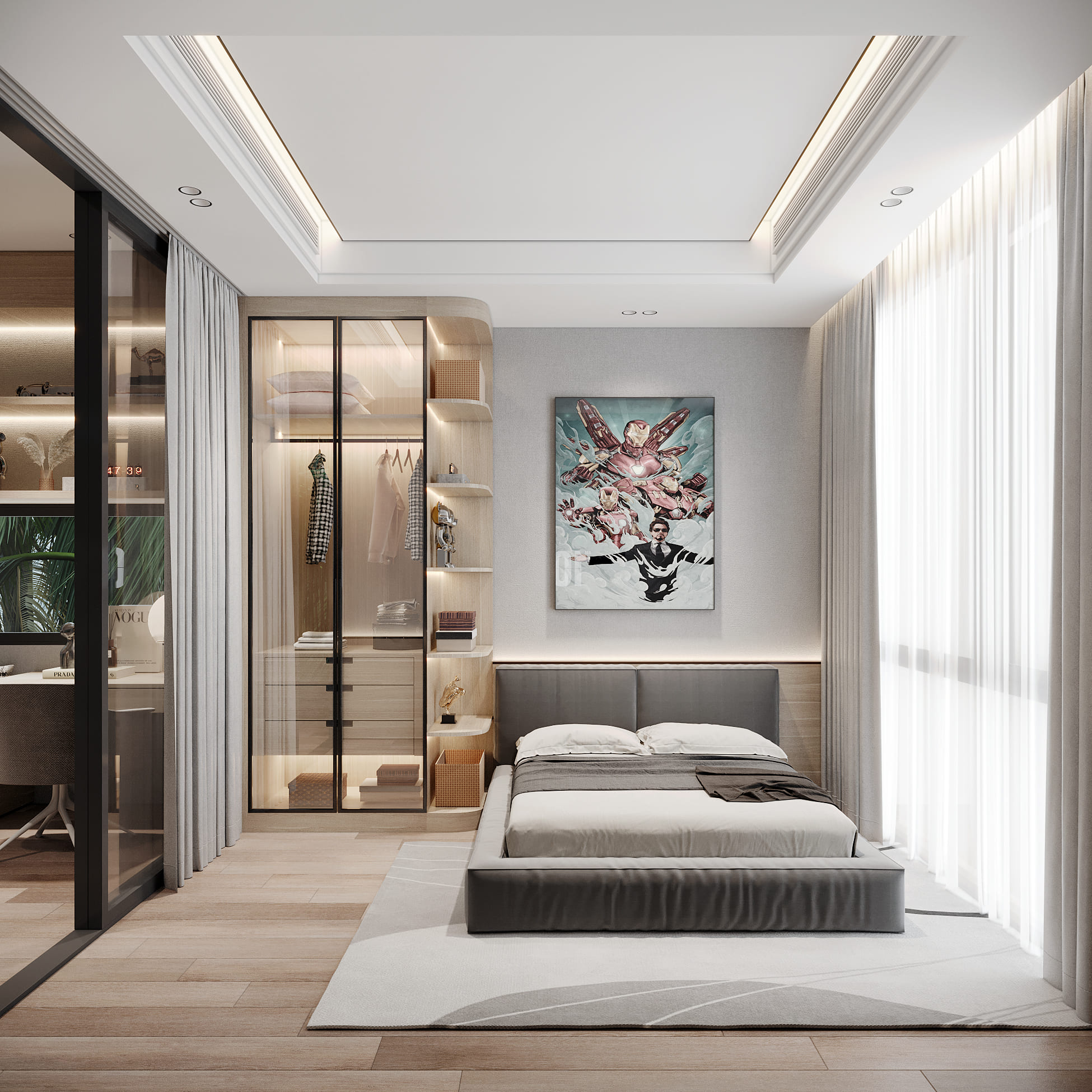 thiết kế thi công nội thất biệt thự 5