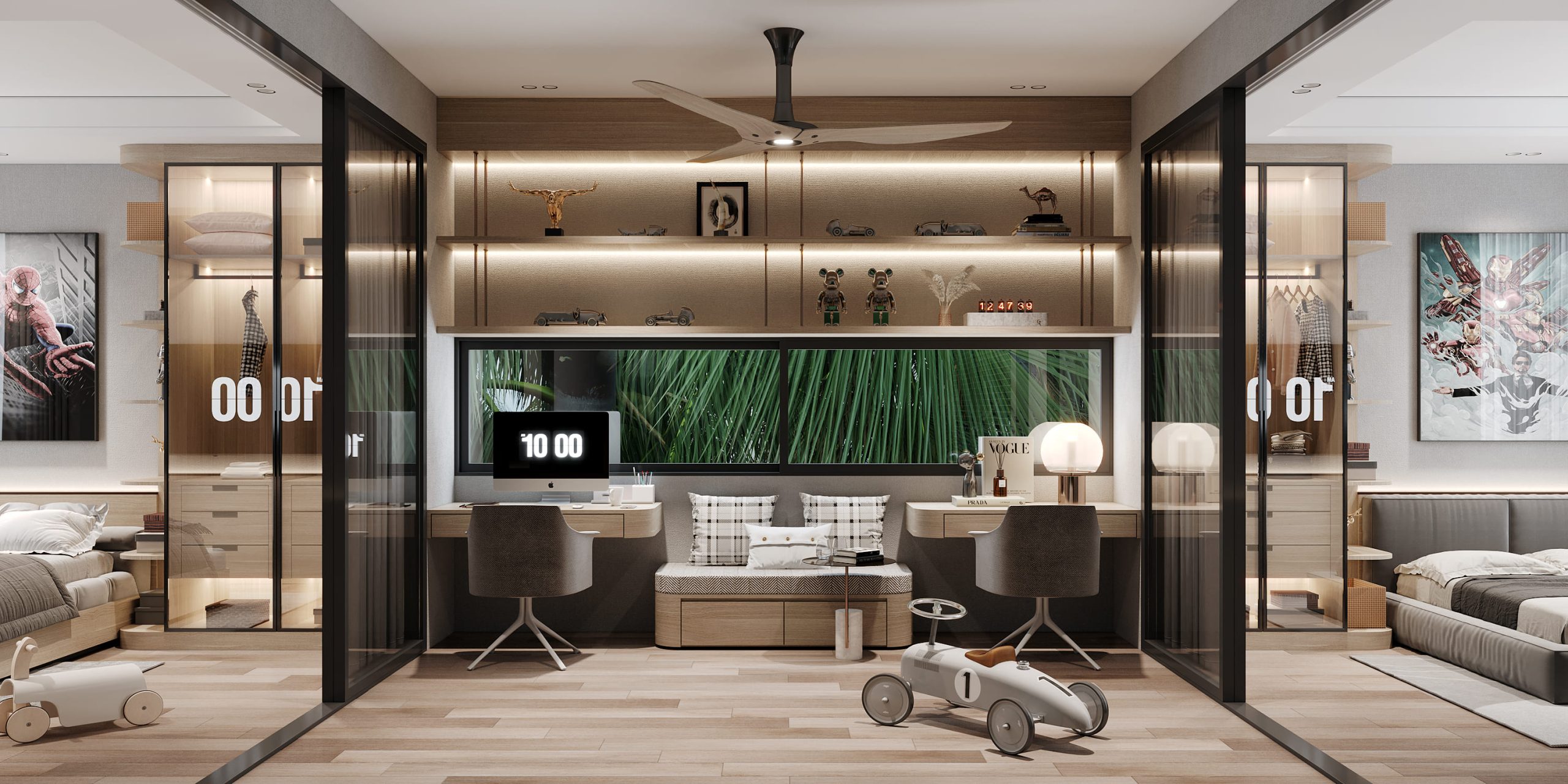 thiết kế thi công nội thất biệt thự 7