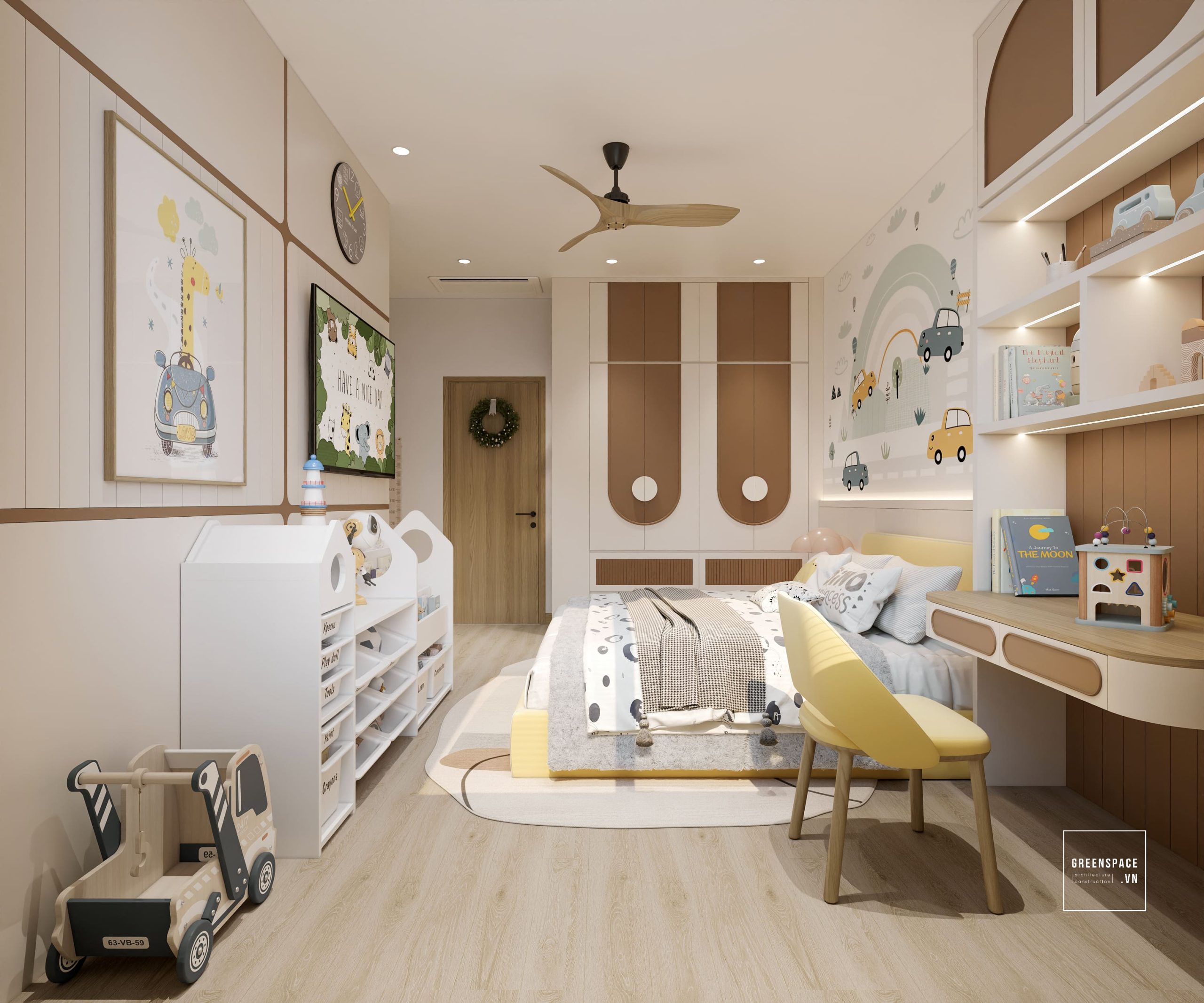 thiết kế nội thất nhà phố 4 tầng thành phố Hồ Chí Minh 25