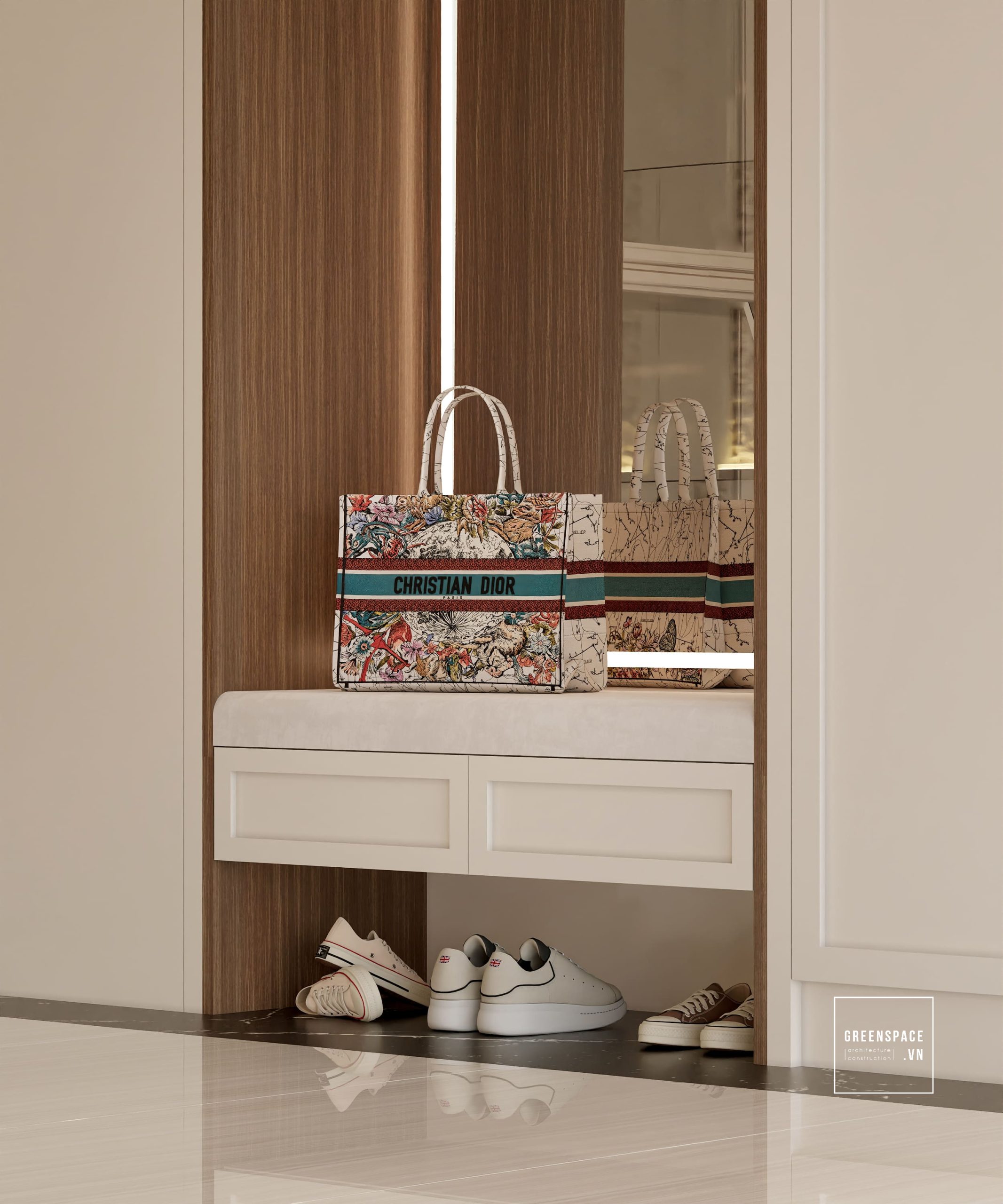 thiết kế nội thất nhà phố 4 tầng thành phố Hồ Chí Minh 4