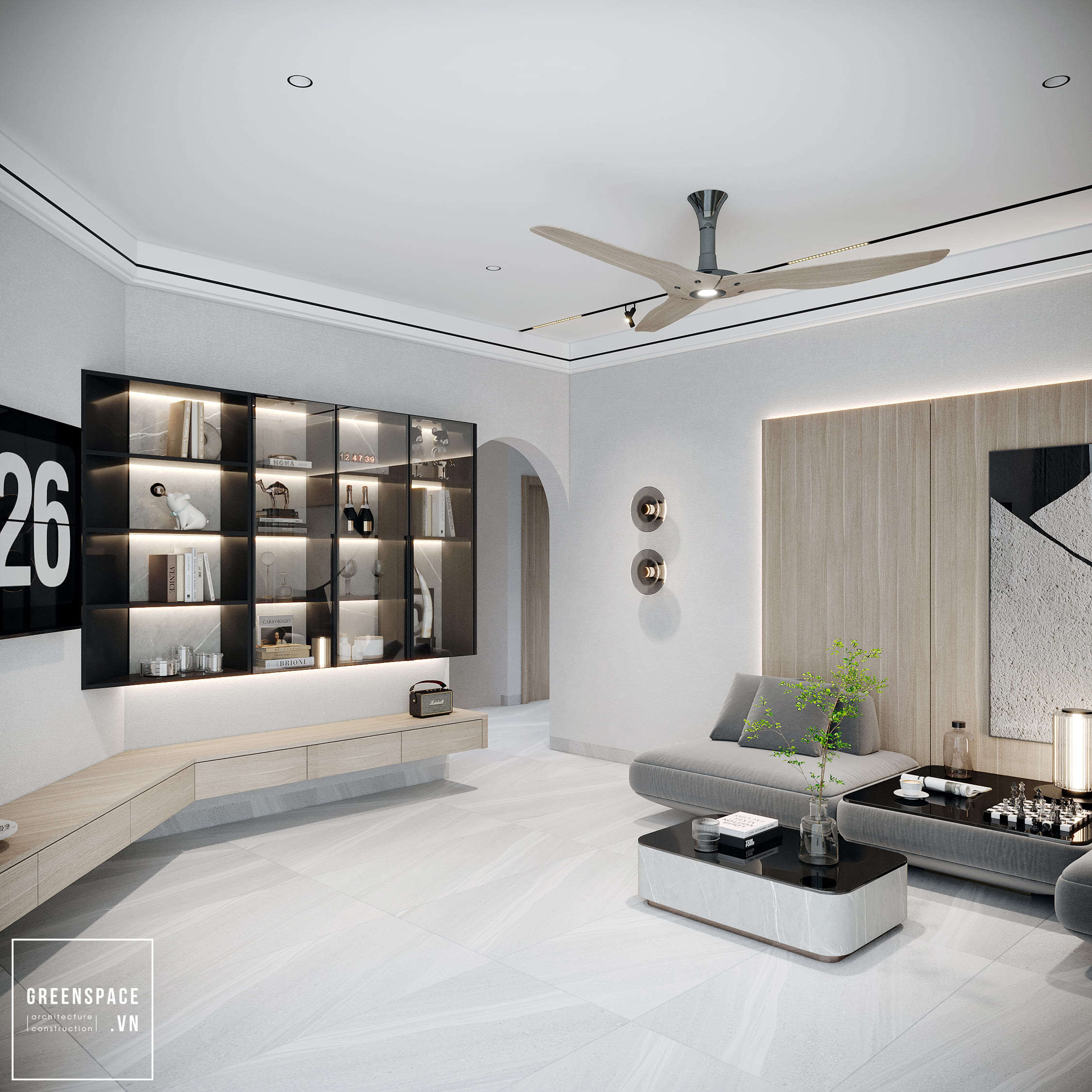 Thiết Kế Nội Thất Nhà Phố Hiện Đại TP. HCM 23