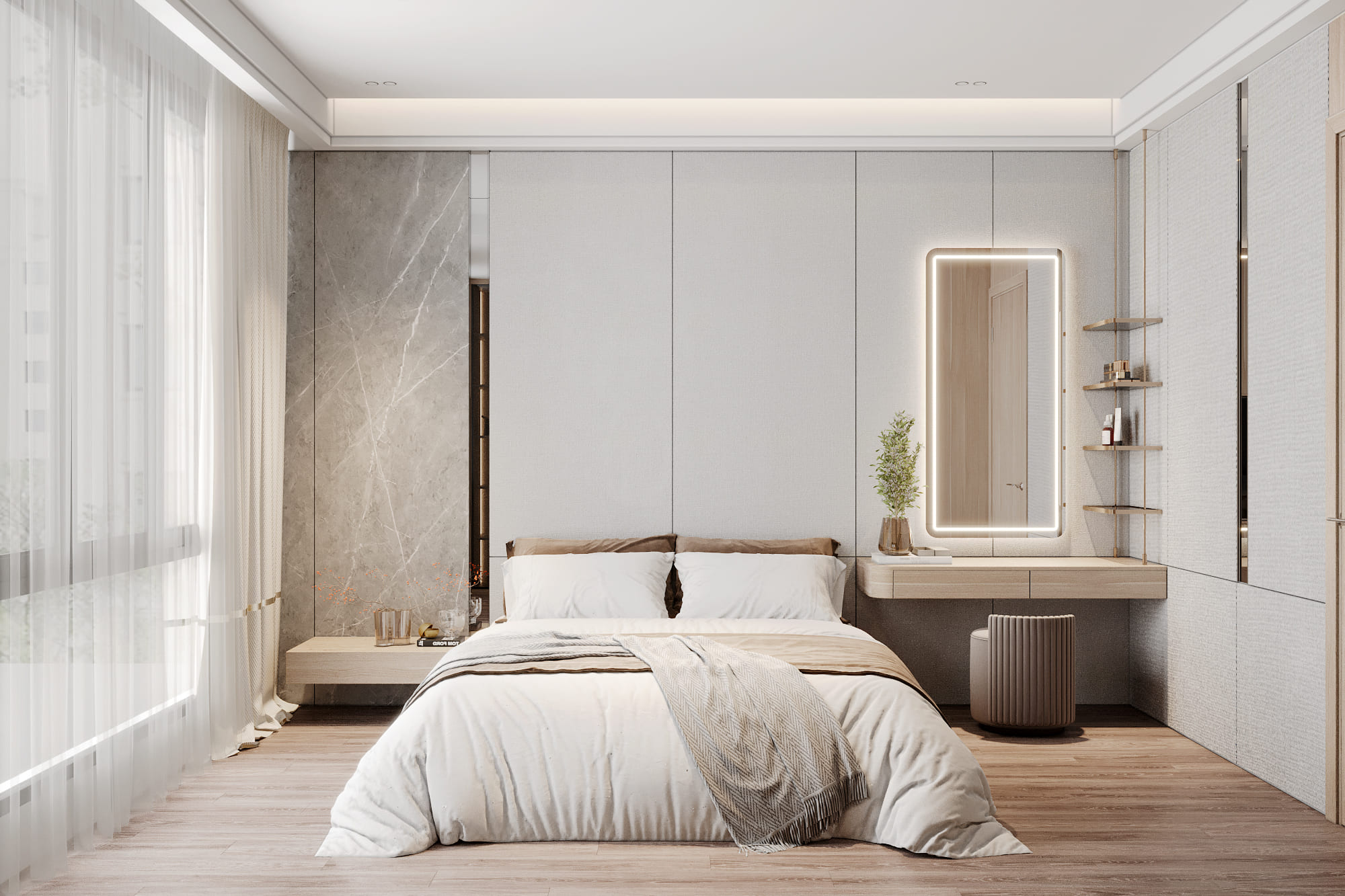 Thiết kế nội thất nhà phố tại Bà Rịa Vũng Tàu 11