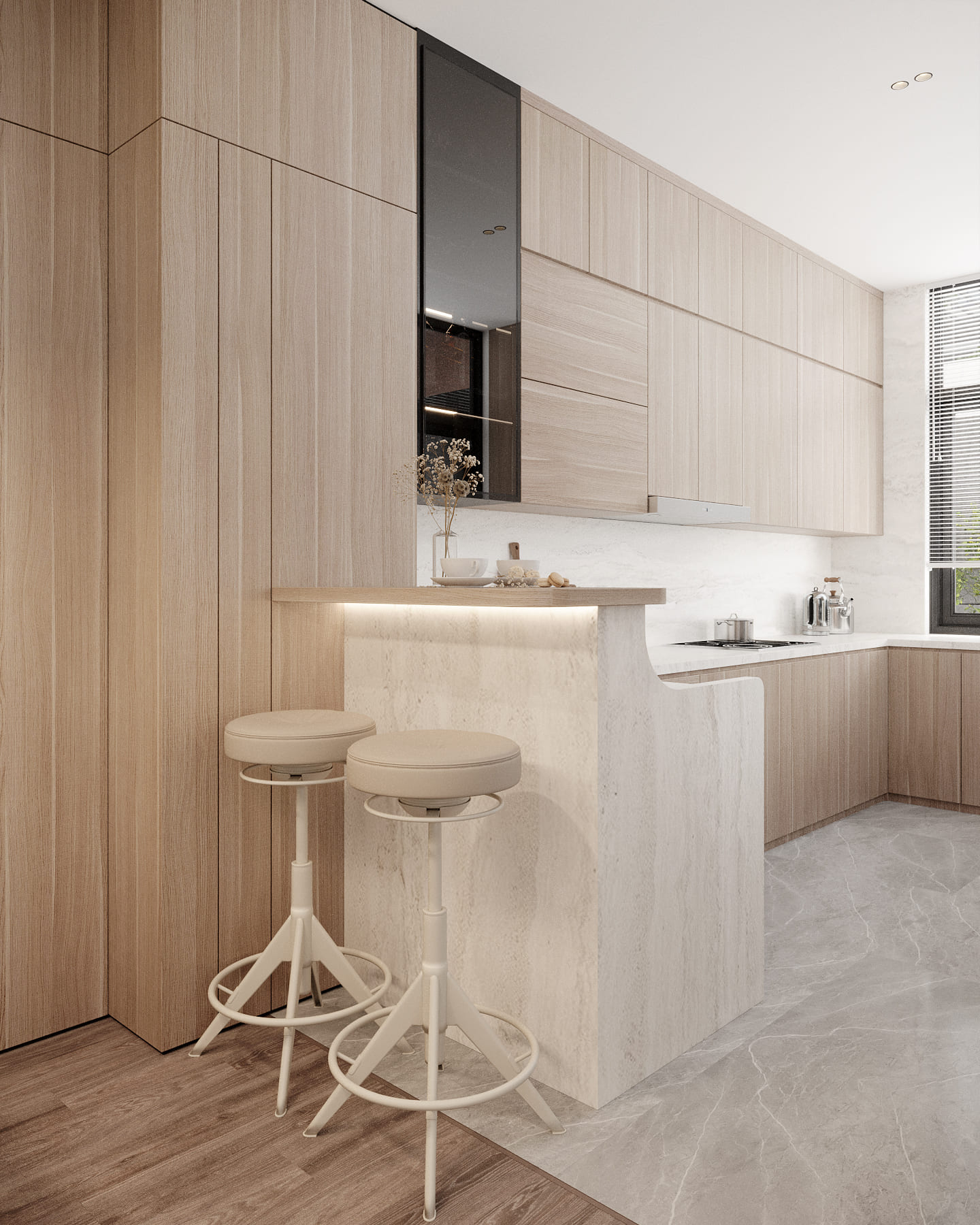 Thiết kế nội thất nhà phố tại Bà Rịa Vũng Tàu v7