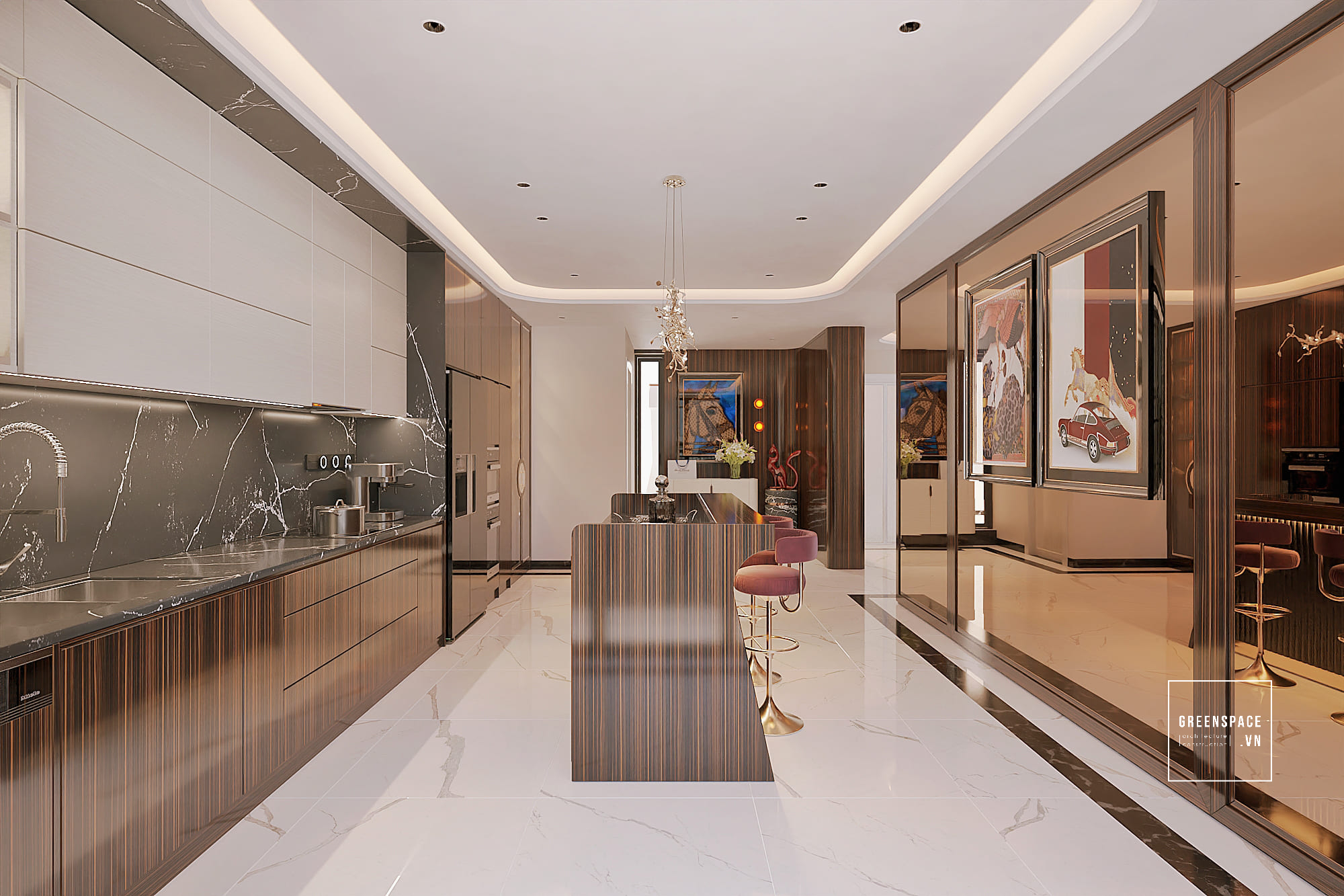 Thiết kế nội thất nhà phố tại Vũng Tàu 8