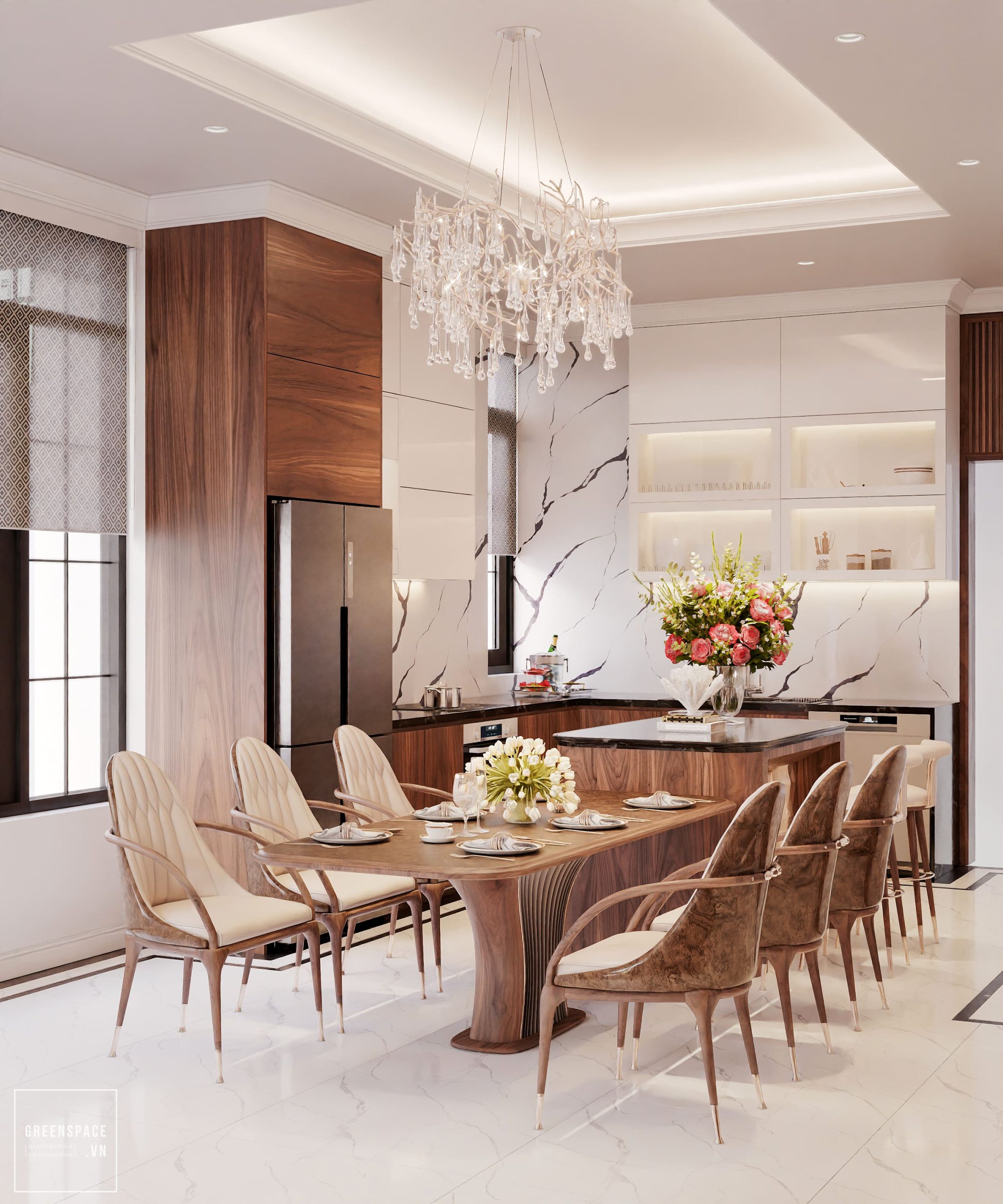 Thiết kế nội thất nhà phố TPHCM 5